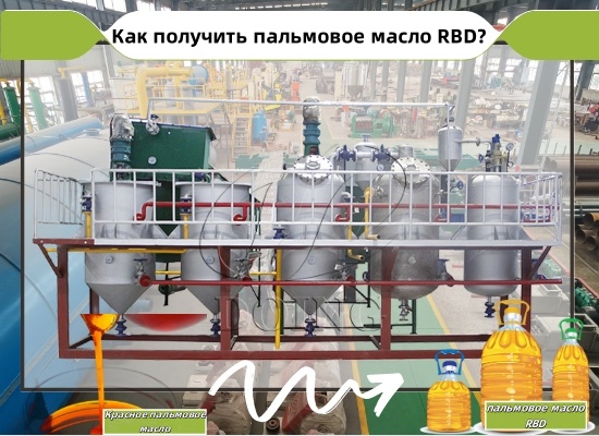 Существует ли оборудование для переработки красного пальмового масла в растительное?
