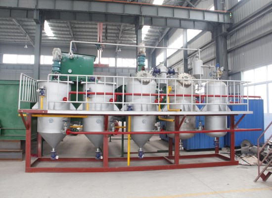 2 тонн/сутки оборудование для рафинации пальмового масла экспортируется в Нигерию