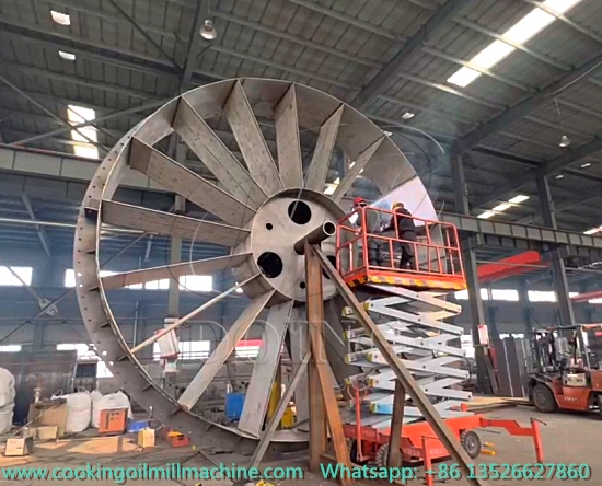 Видео производства ротационного экстрактора на заводе Henan Glory