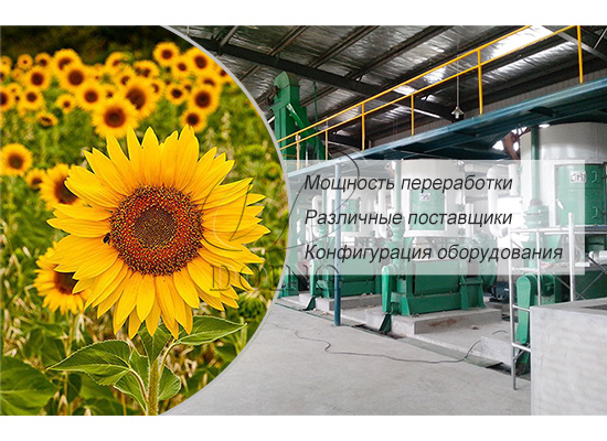 Какие факторы влияют на цену машины для переработки подсолнечного масла?
