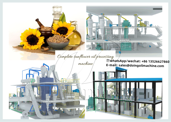 Завод по переработке подсолнечного масла