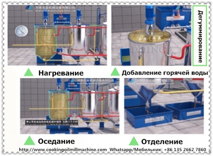 Обезжиривание хлопкового масла при переработке хлопкового масла.jpg