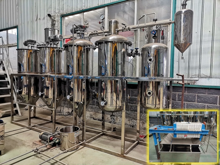 Машина для переработки пищевого масла