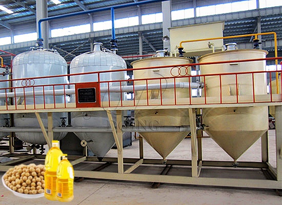 Как получить рафинированное соевое масло из нерафинированного?