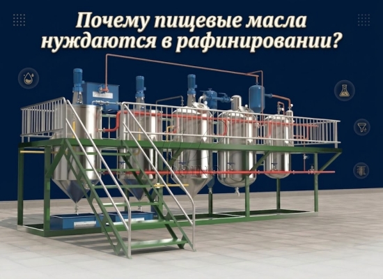 Почему пищевые масла нуждаются в рафинировании?