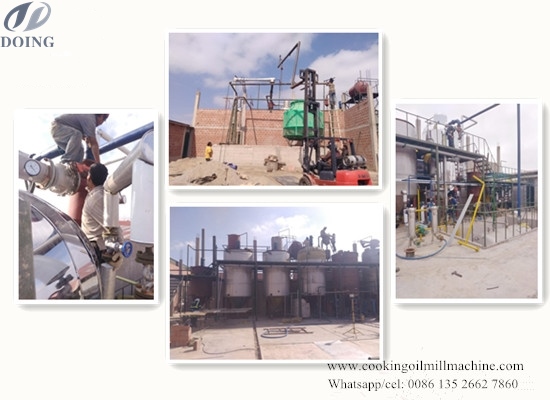 20тонн/сутки линия для рафинирования оливкового масла в Перу