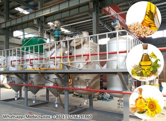 Какие вопросы следует учитывать когда основан завод по рафинации растительного масла?