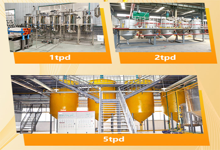 Мини оборудование для рафинации подсолнечного масла
