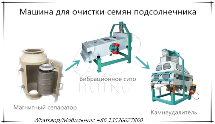 машина для обработки подсолнечного масла